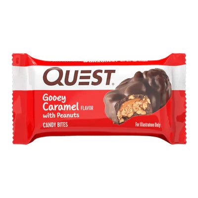 Quest Gooey Caramel Bites with Peanuts